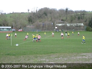 Longhope FC in action